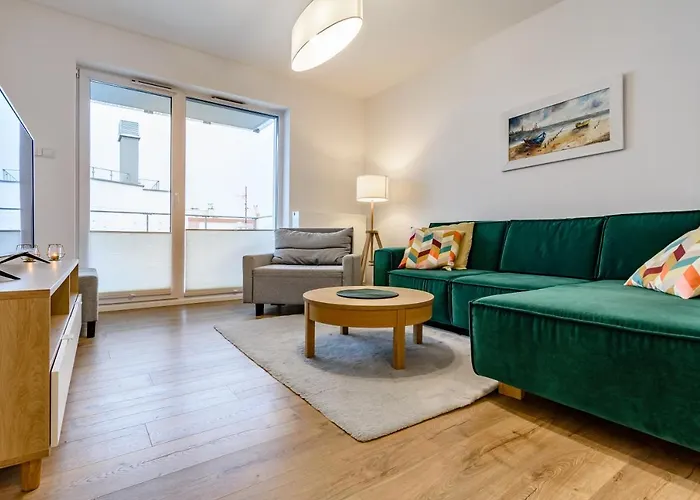 Апартаменты Nadmorskie Tarasy W Kolobrzegu B501 Колобжег